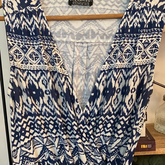 Papermoon faux wrap dress designed by Stitch Fix - Picture 4 of 5